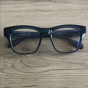 Viso One unisex Blue Square Glasses